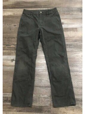 REI Co Op Kids Youth Medium 10-12 Gray Canvas Utility Pants